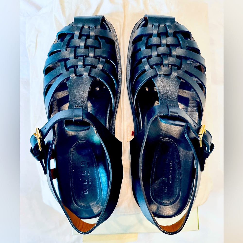 Marni fisherman sandals size 38.5